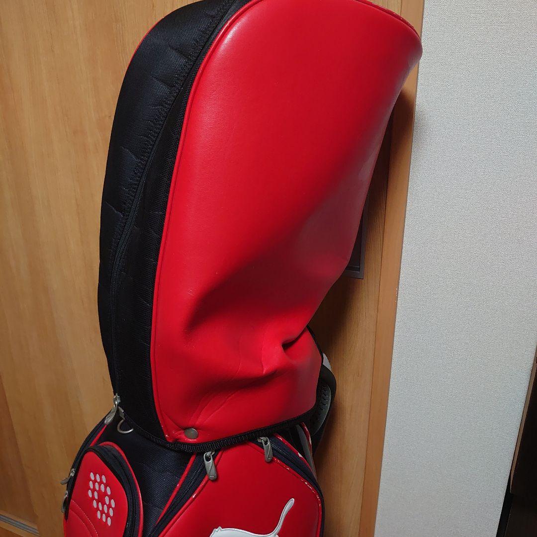 ゴルフ／キャディバッグ／PUMA／フード付き