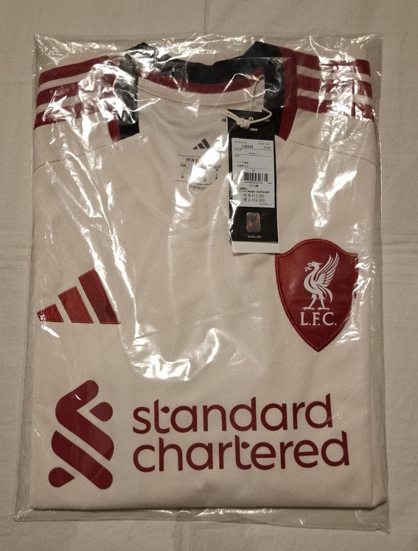 【限界最終価格】リバプール 25-26 レプリカユニフォーム アウェイ 長袖