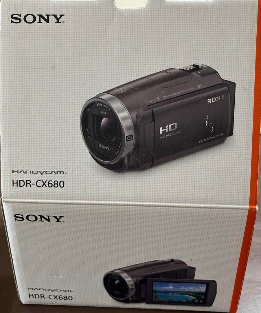 Sony Handycam HDR-CX680 レッド