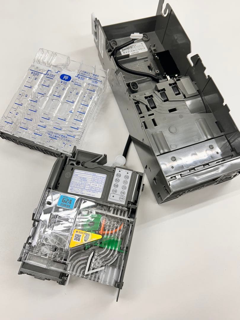 GLORY券売機VT-S10.VT-S20用 新500円硬貨と新千円札変更SET
