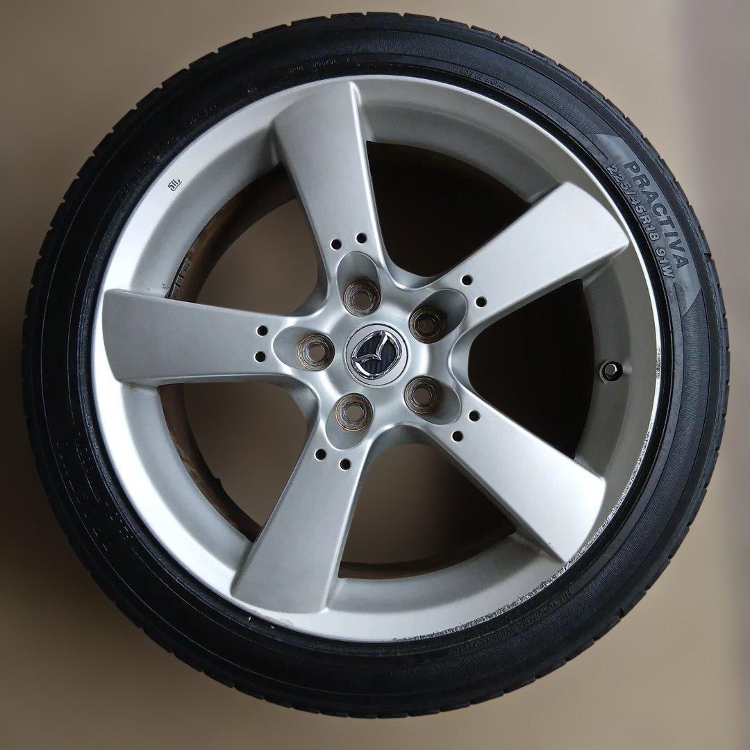 Mazda RX-8 純正18インチ ホイール 4本セット　4個口の1