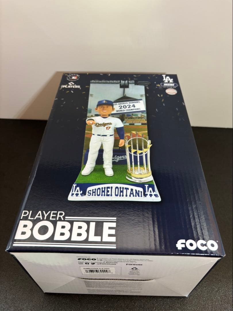 【大谷翔平 】2024年ワールドシリーズチャンピオン記念ボブルヘッド ！