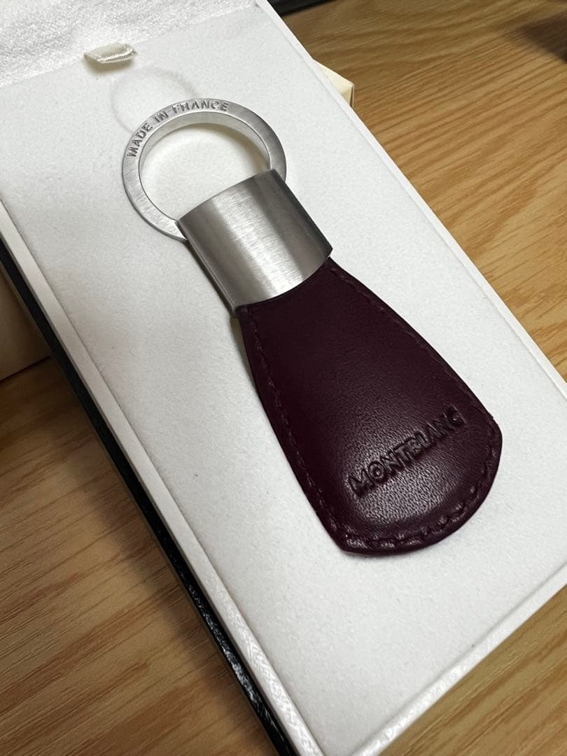 新品 MONTBLANC モンブラン キーリング キーホルダー