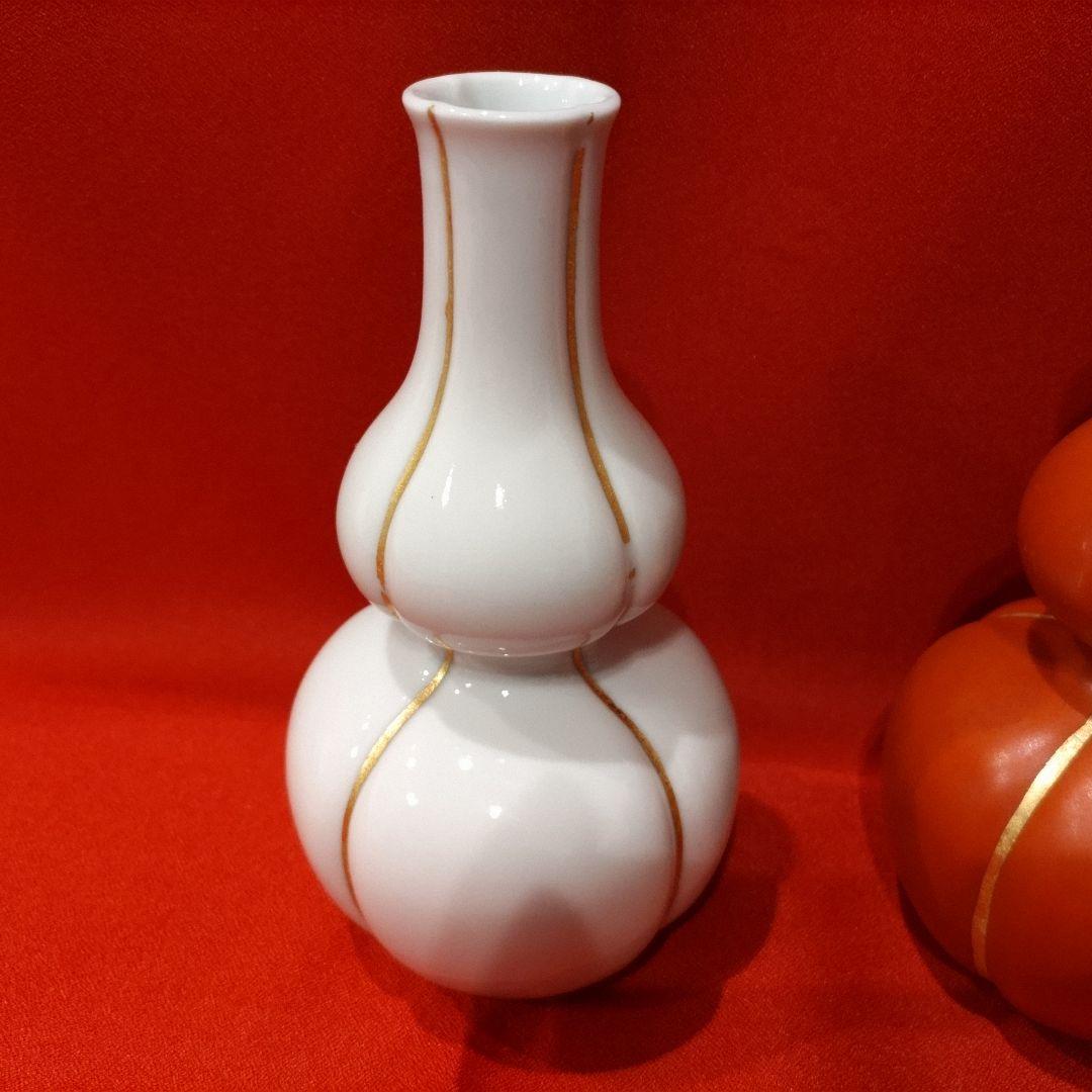 永楽即全 紅白酒瓶 1対(2点) 永楽善五郎 徳利 酒器 京焼