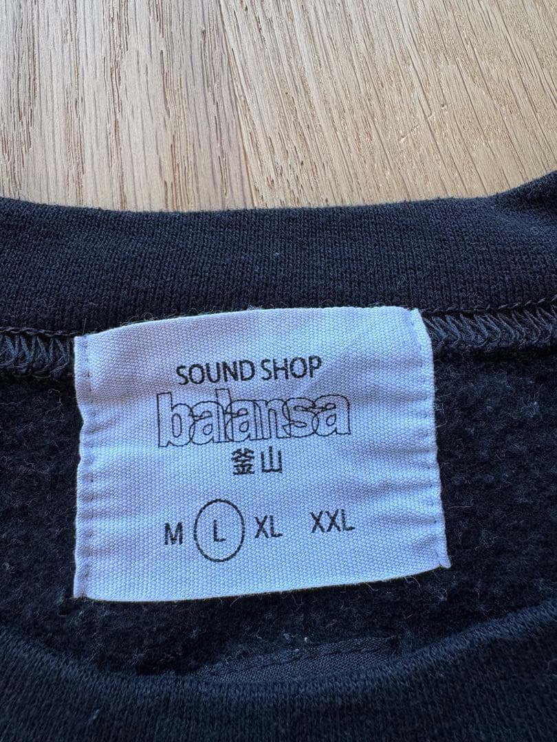 ANTI COUNTRY CLUB x balansa ブラック スウェット