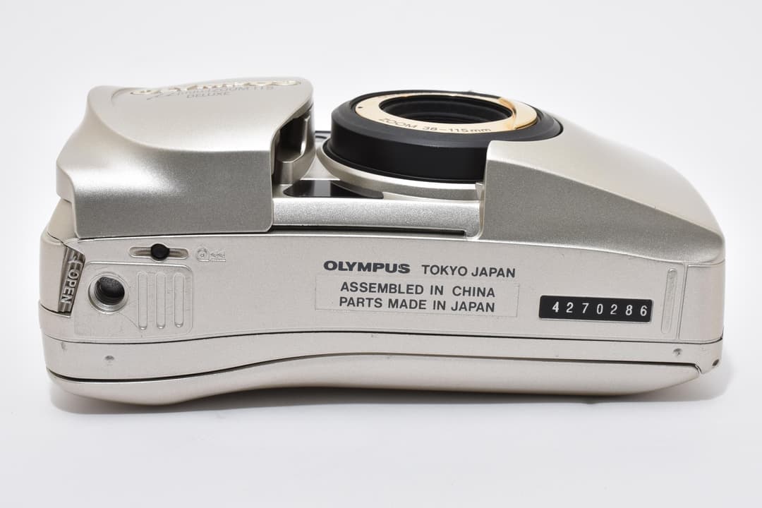 フィルムカメラ Olympus MJU ZOOM 115 DELUXE #9927