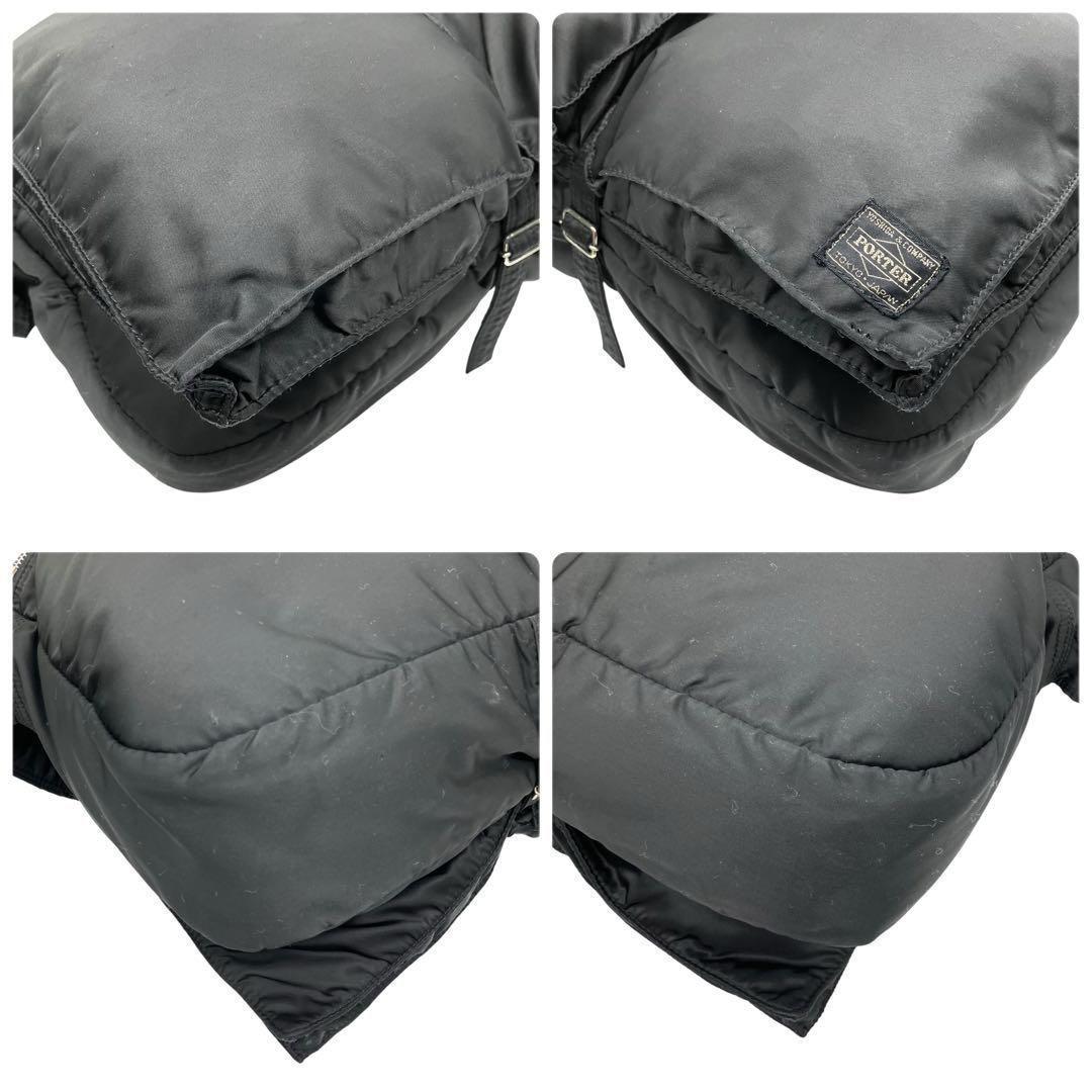 美品 2034 PORTER TANKER ビジネスバッグ 2way フラップ