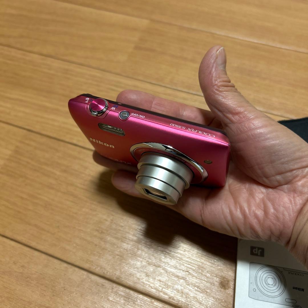 Nikon COOLPIX S3500 ピンク バッテリー付き！