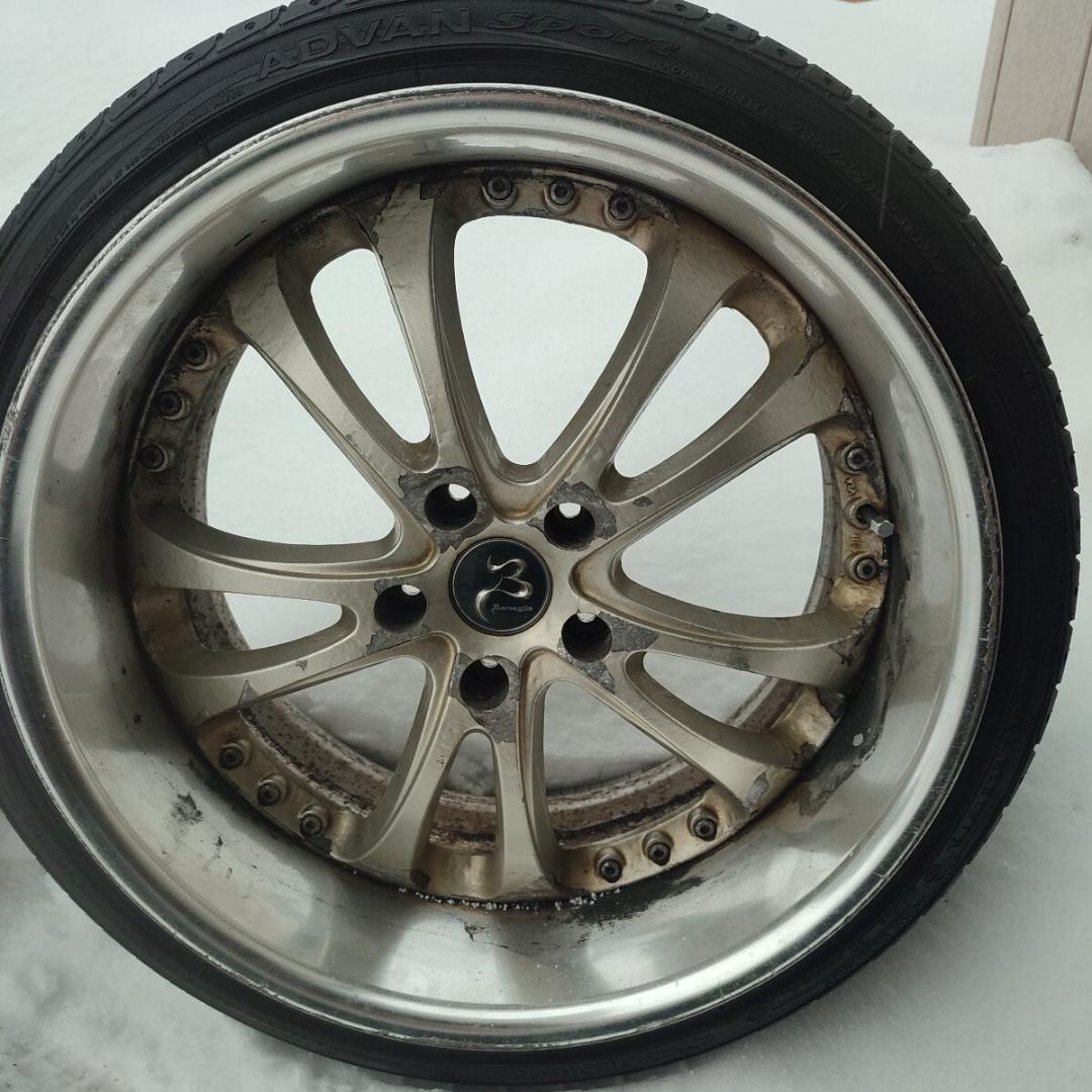 WORK ベルサリオ 19インチ 10j +27 PCD114.3 ドリケツ