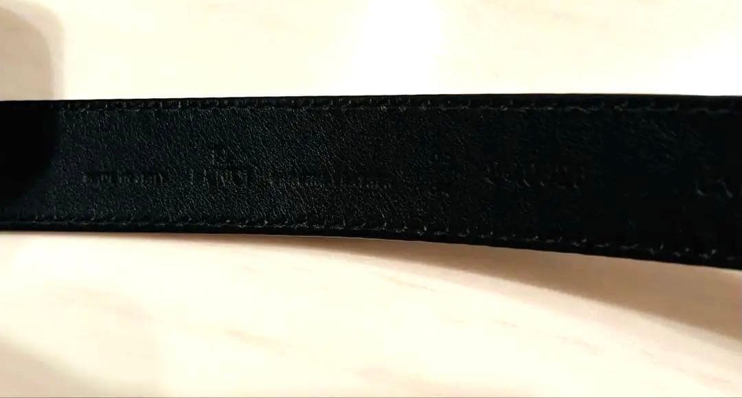 FENDIベルト　黒　パテント　フェンディベルト　85サイズ