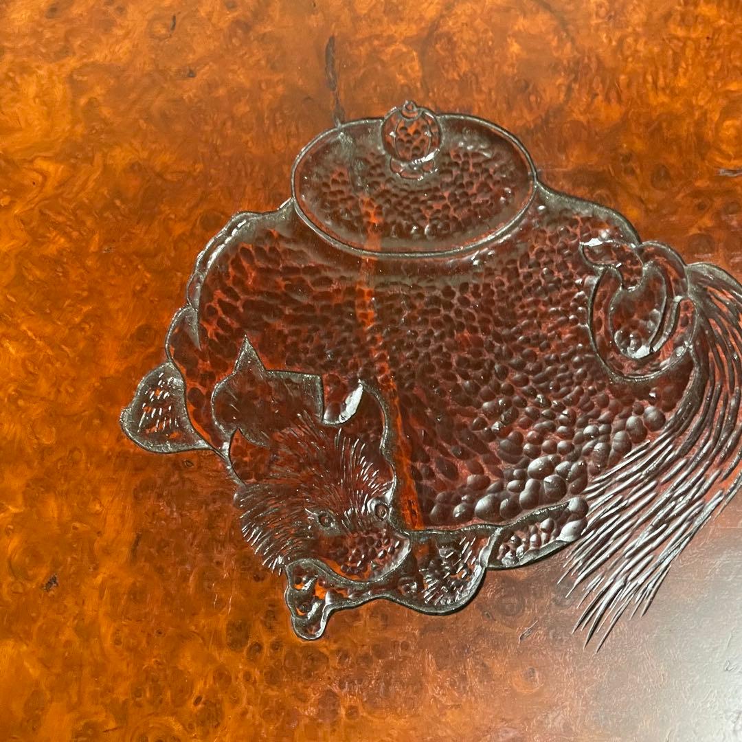 値下げしました！美品！ヴィンテージ和風座卓　花梨の木！