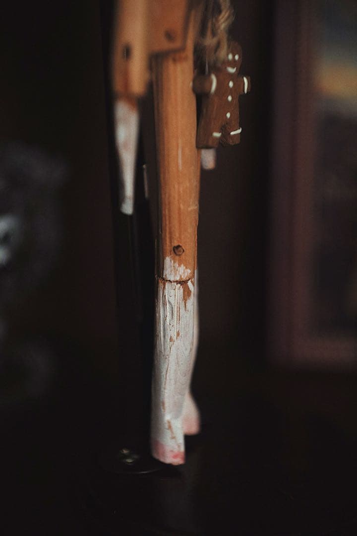 アンティーク ペグドール ウッデンドール