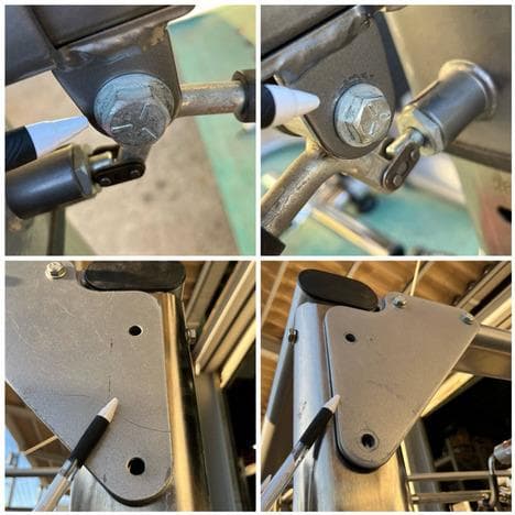 TUFFSTUFF タフスタッフ パワーラック ラットプル 解体済み 筋トレ