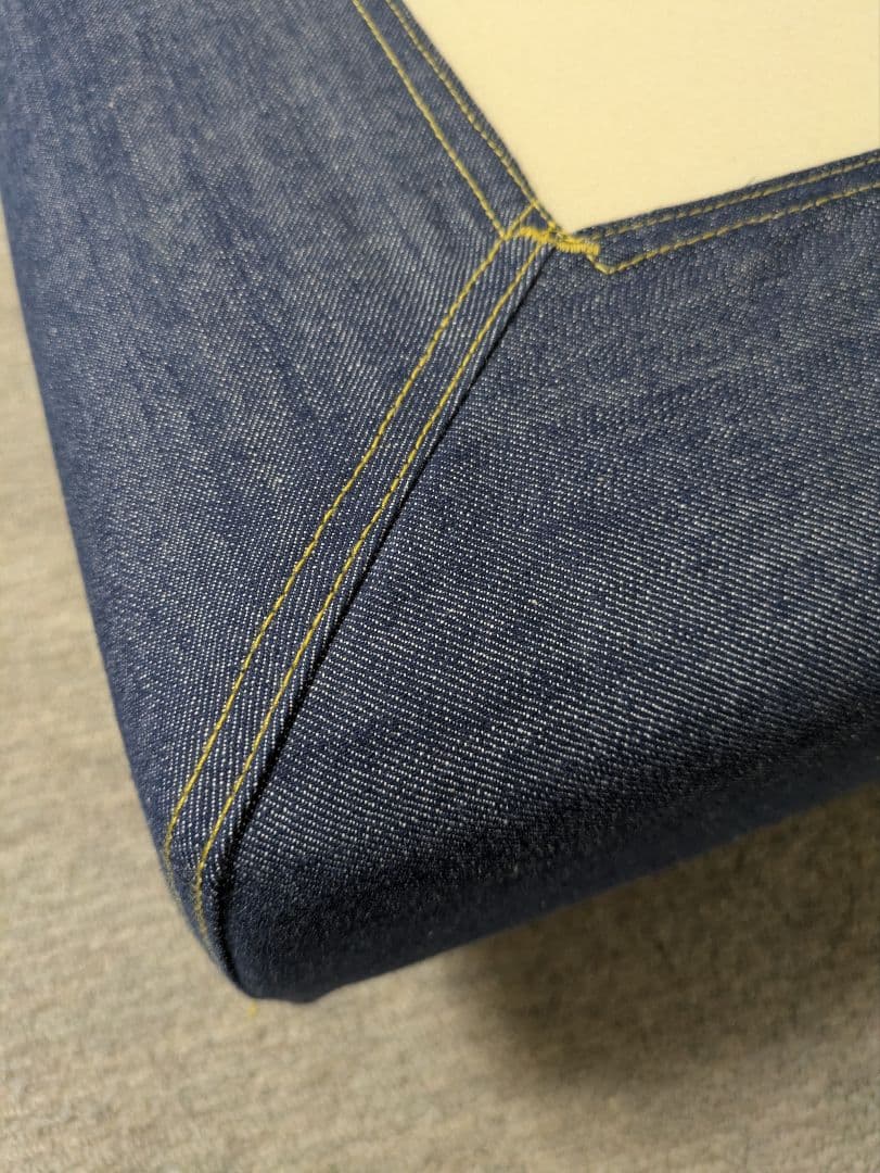 無印良品の羽毛ポケットコイルソファー