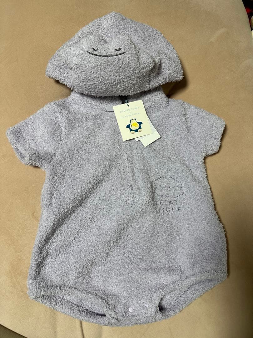 【新品未使用】ジェラートピケ ポケモンスリープ　ベビモコ メタモン ロンパース