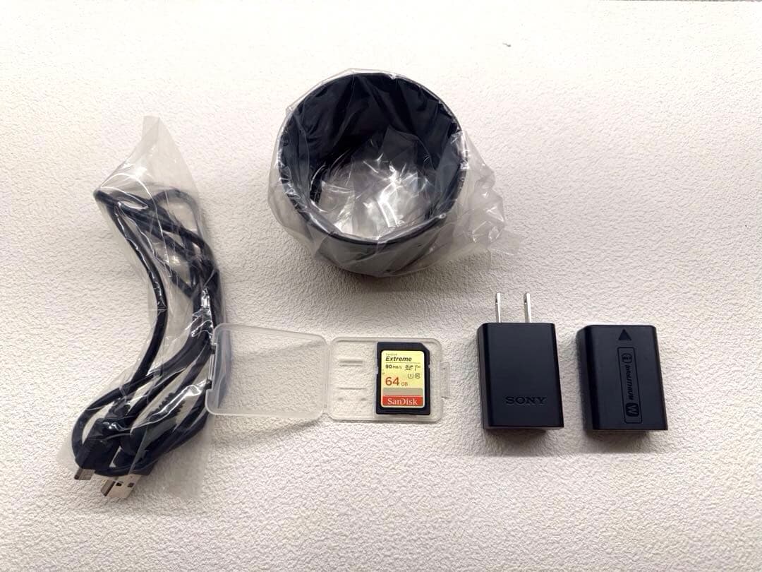 【美品】シャッター755 SONY α6400 ダブルズームレンズキット