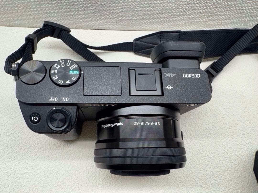 【美品】シャッター755 SONY α6400 ダブルズームレンズキット
