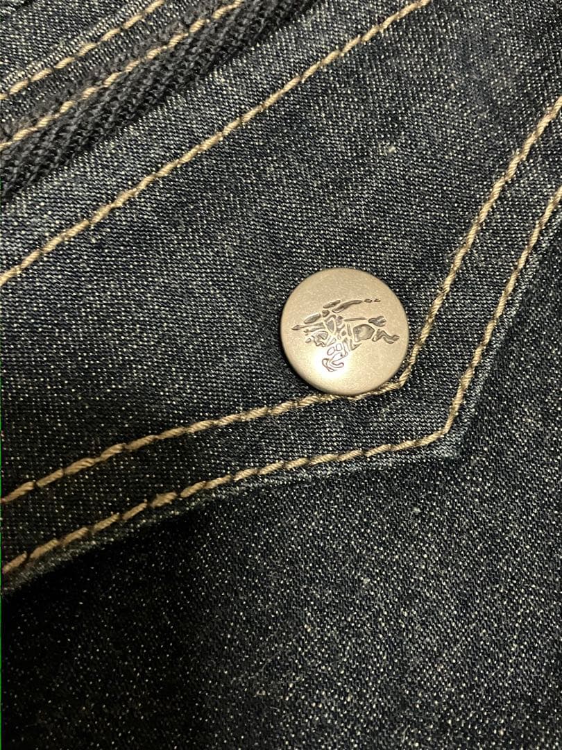 バーバリーブルーレーベル　デニムワンピース