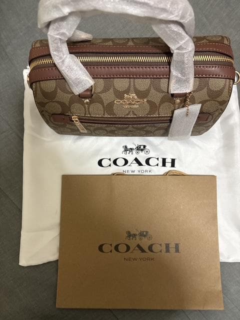 (新品)COACH コーチ ローアン サッチェル バッグ F83607