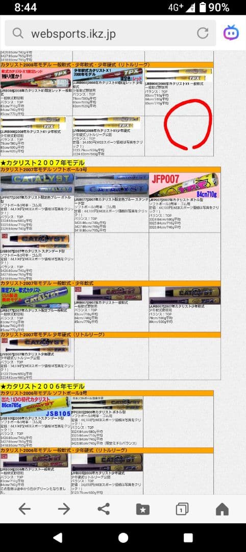 ルイスビルスラッガー CATARYST TPX X1