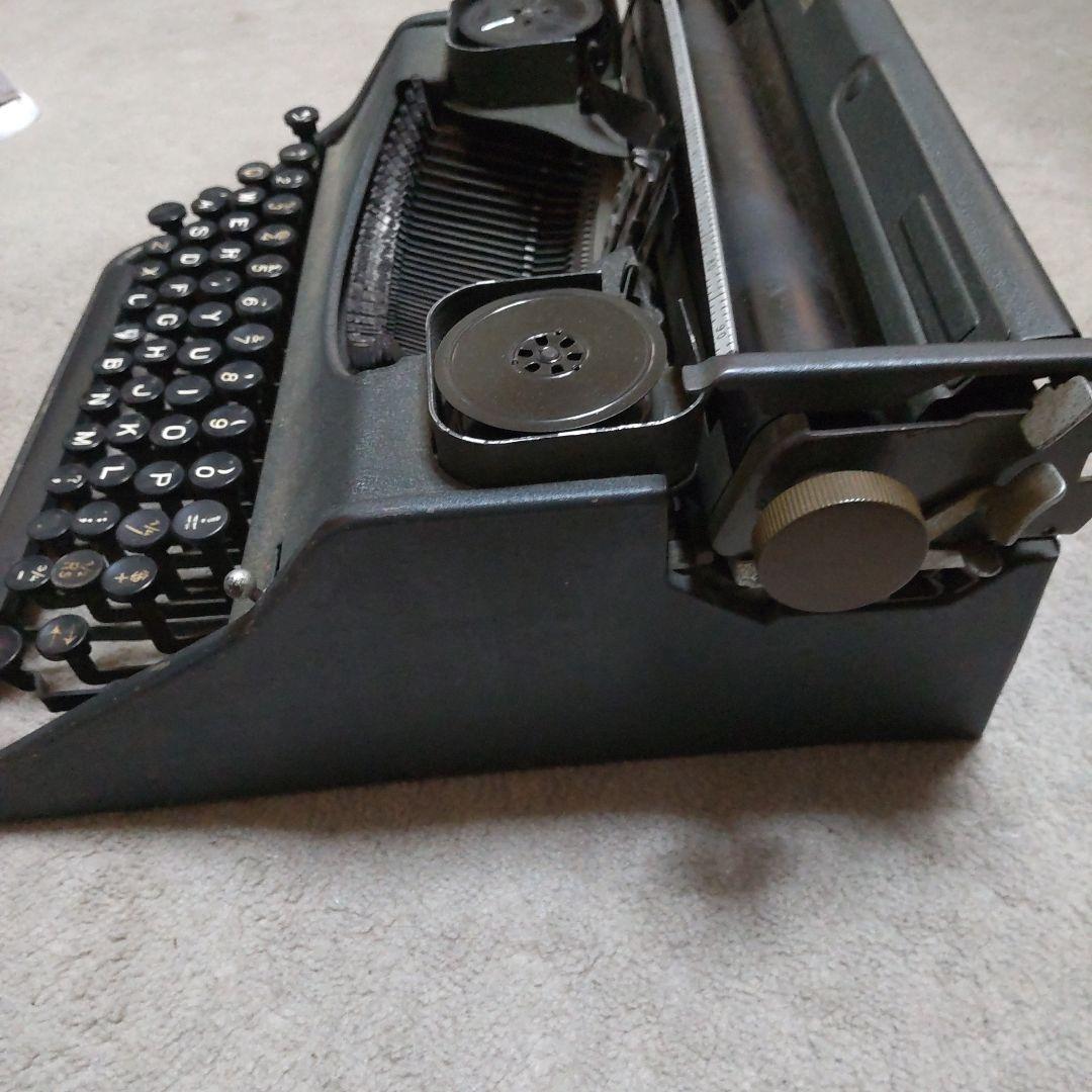 アンティーク好きな方に！ヴィンテージ HERMES タイプライター ブラック