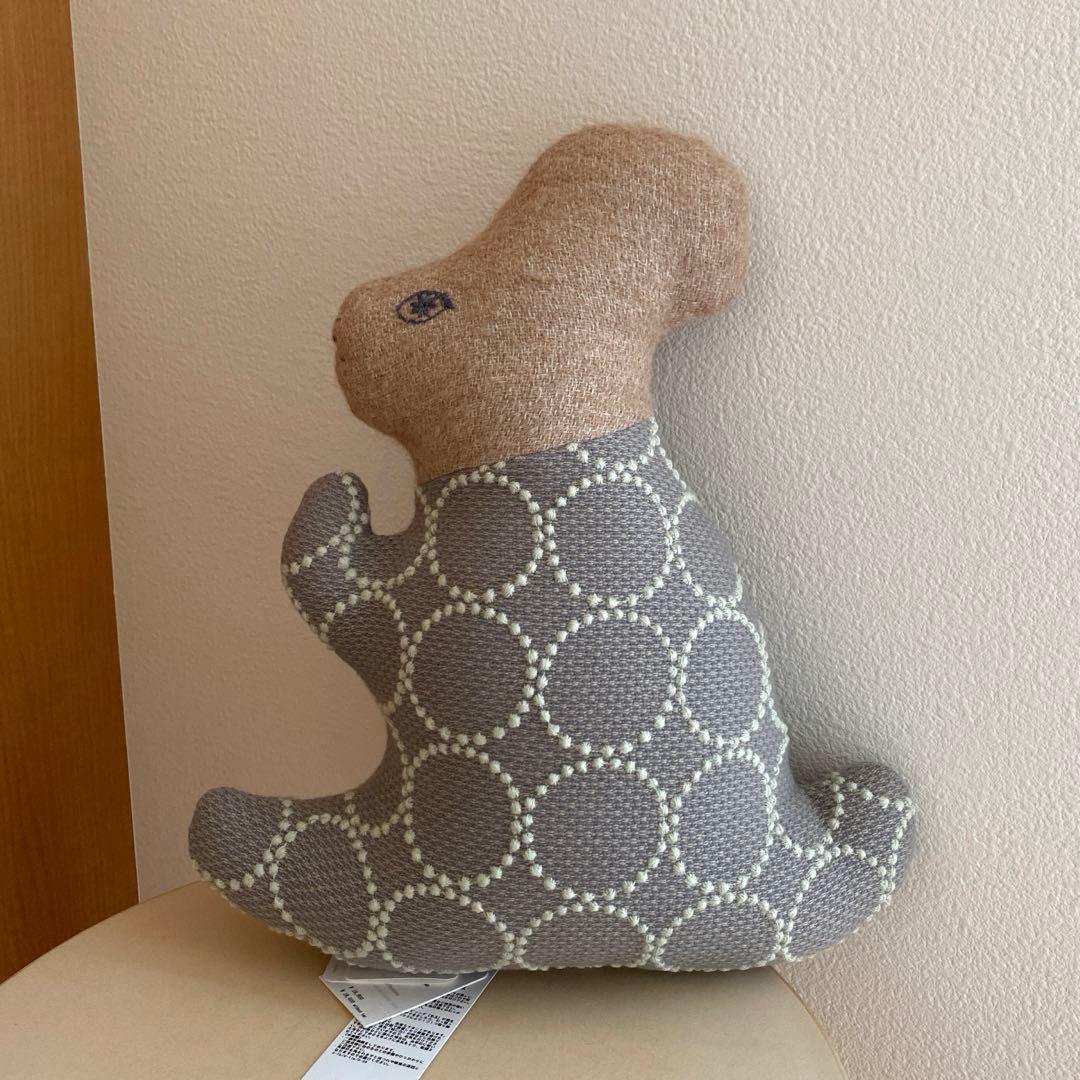 ミナペルホネン　kousagi　クッション　タンバリン　ベージュ