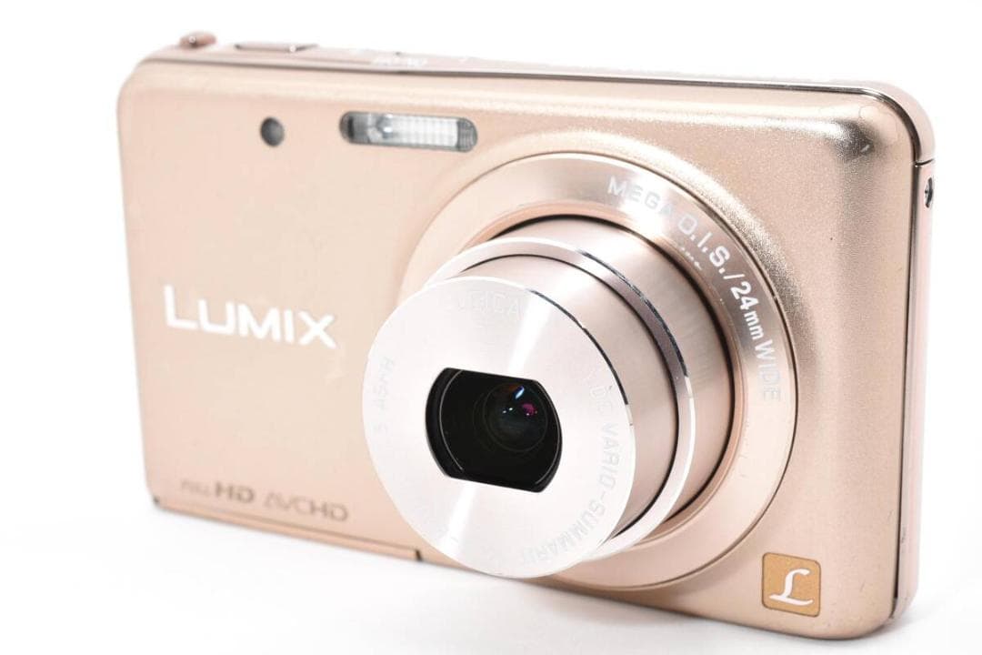 美品　Panasonic LUMIX DMC-FX80 ゴールド ＃A370