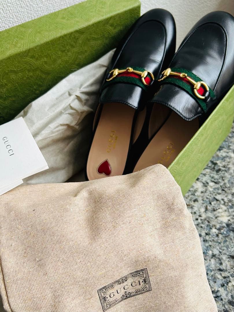 <未使用> GUCCI プリンスタウン　サイズ38