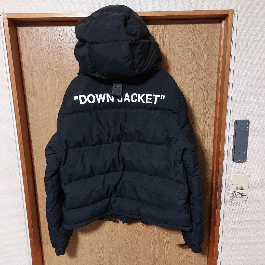 OFF-WHITE QUOTE PUFFER DOWN JKT ダウンジャケット