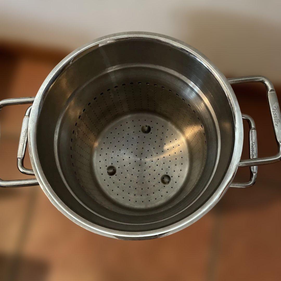 フィスラー　パスタ鍋　ガス火専用