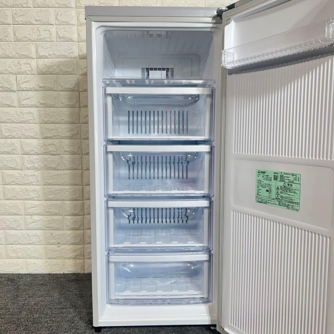 MITSUBISHI 冷凍庫 MF-U12D-S 121L コンパクト F034