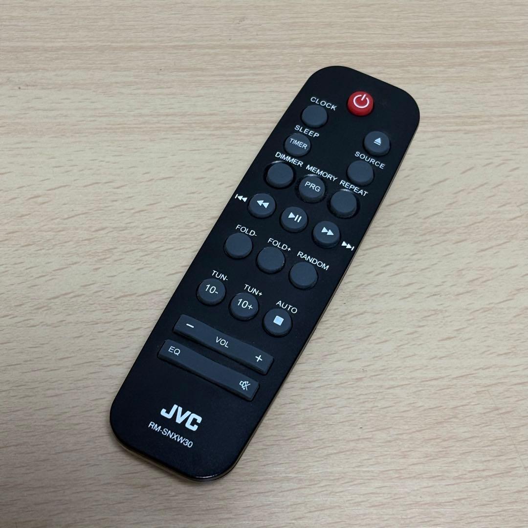 JVC NX-W30 コンポ Bluetooth対応 リモコン付 2022年製