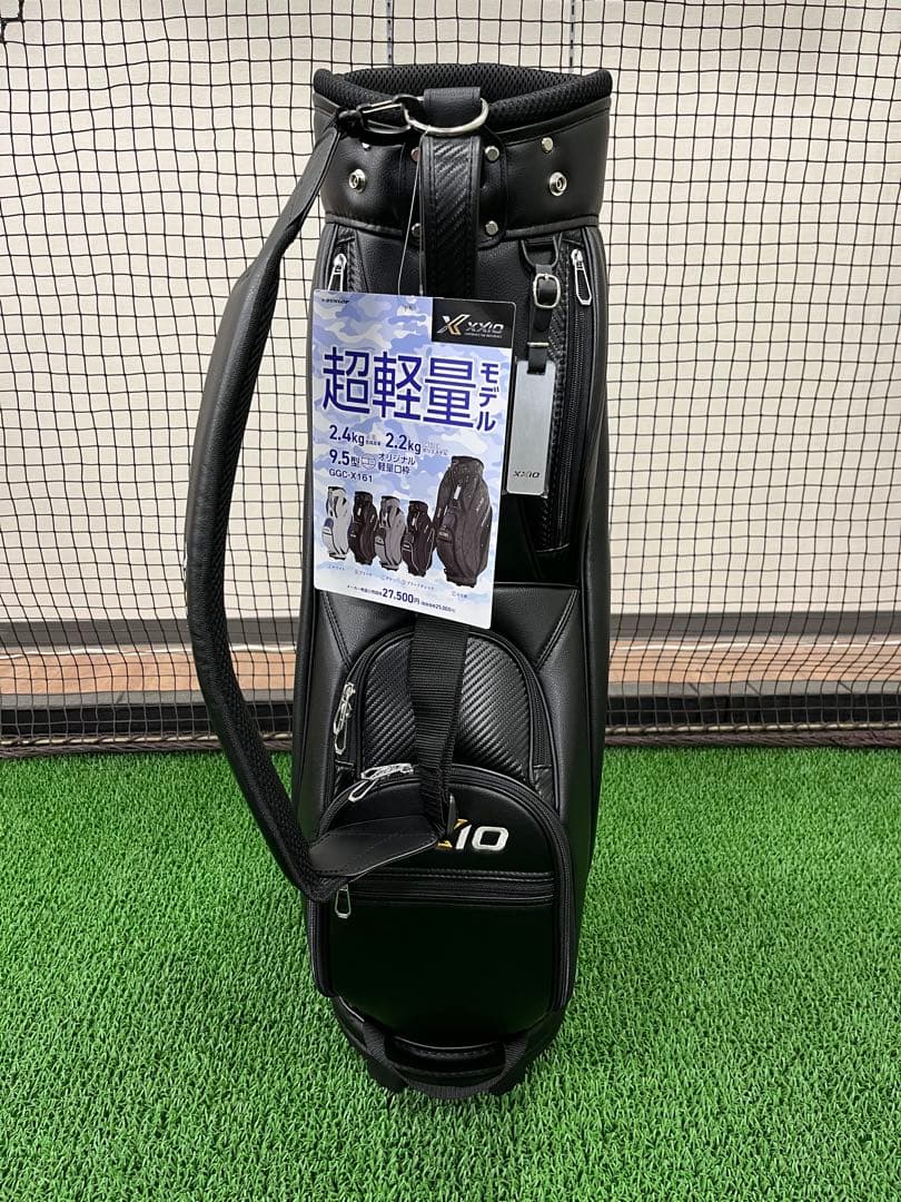 新品 ゼクシオ キャディバッグ ブラック