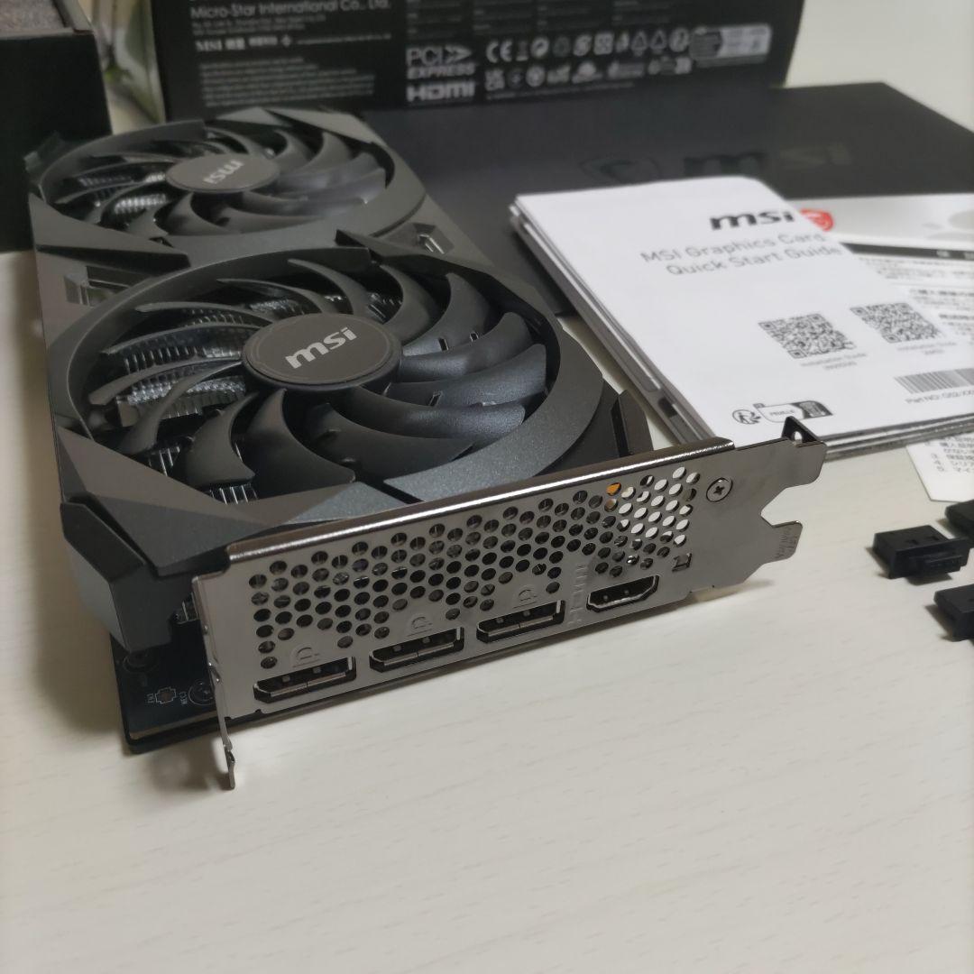 MSI VENTUS 2X RTX 12G 3060 VD7553 本体