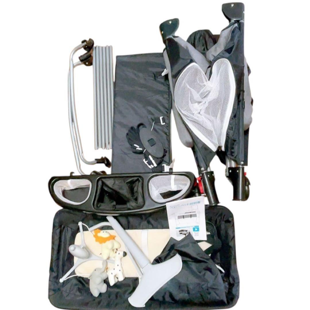 【完品・極美品】john life Baby Bed 折り畳み ベビーベッド