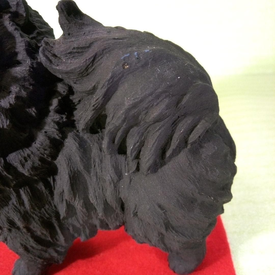 ポメラニアン　黒　ブラック　ブラックポメラニアン　レア　フィギュア