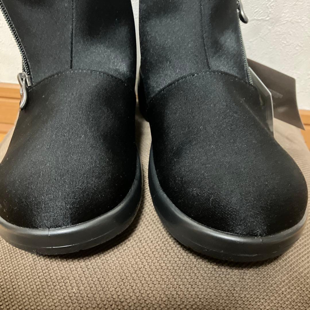 週末値下げ新品未使用品アサヒTOPDRY ゴアテックス　23.5黒レインシューズ