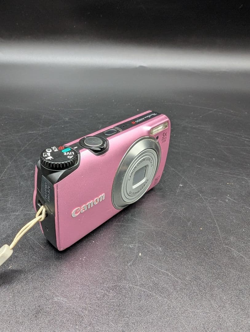 Canon PowerShot A3200 IS ピンク デジカメ コンデジ