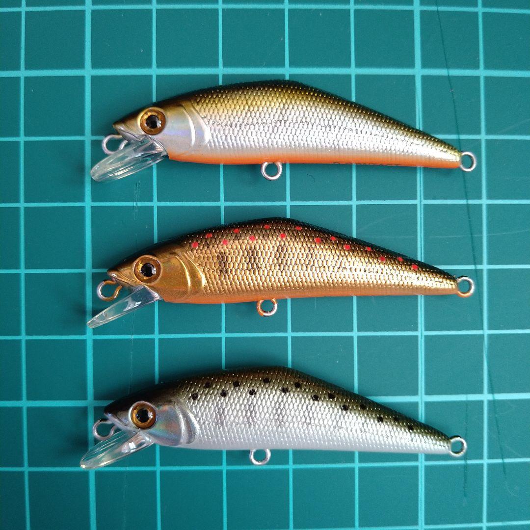 Dコンタクト 他トラウトルアーセット　渓流ミノー７個