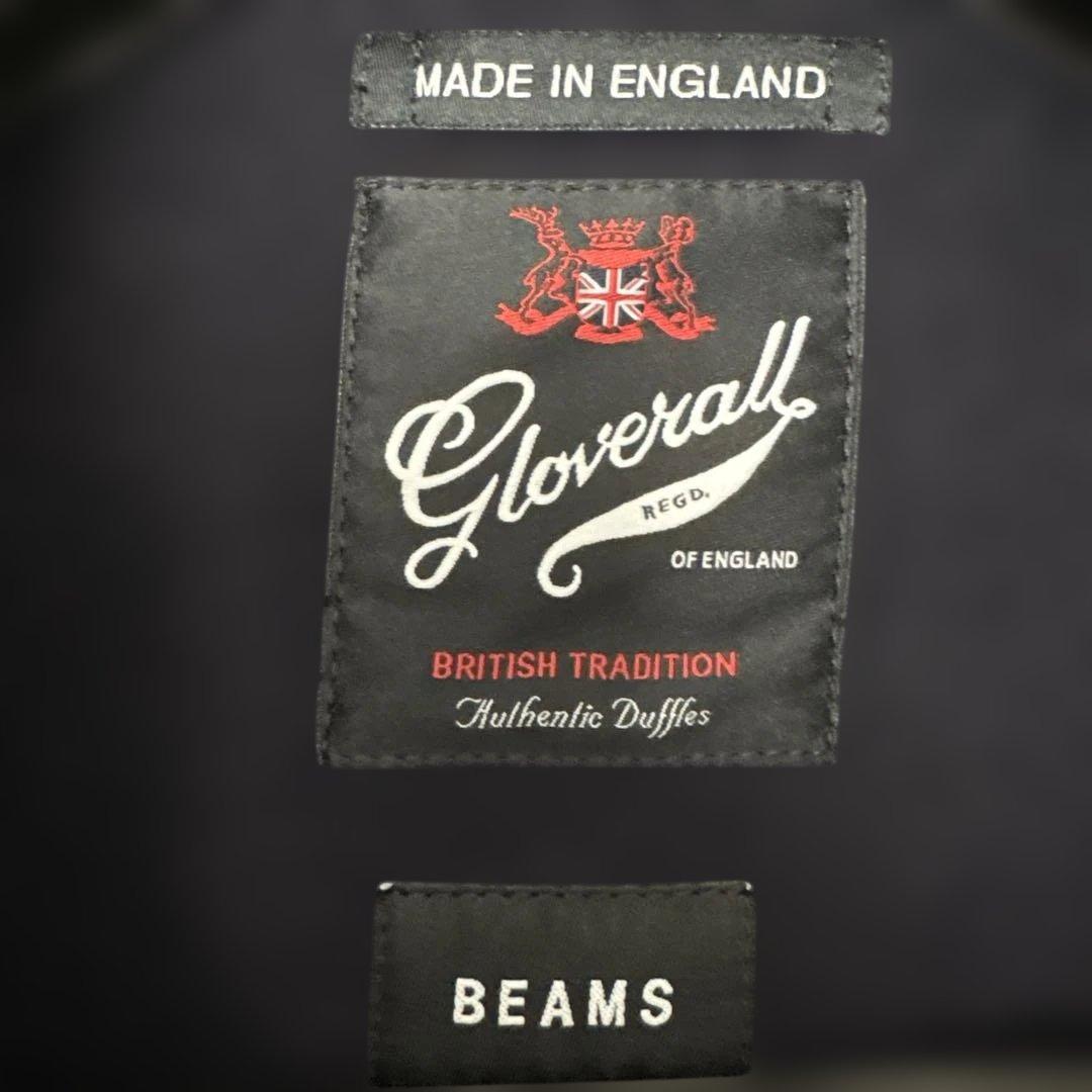 BEAMS別注 Groverall グローバーオール ネイビー ダッフルコート