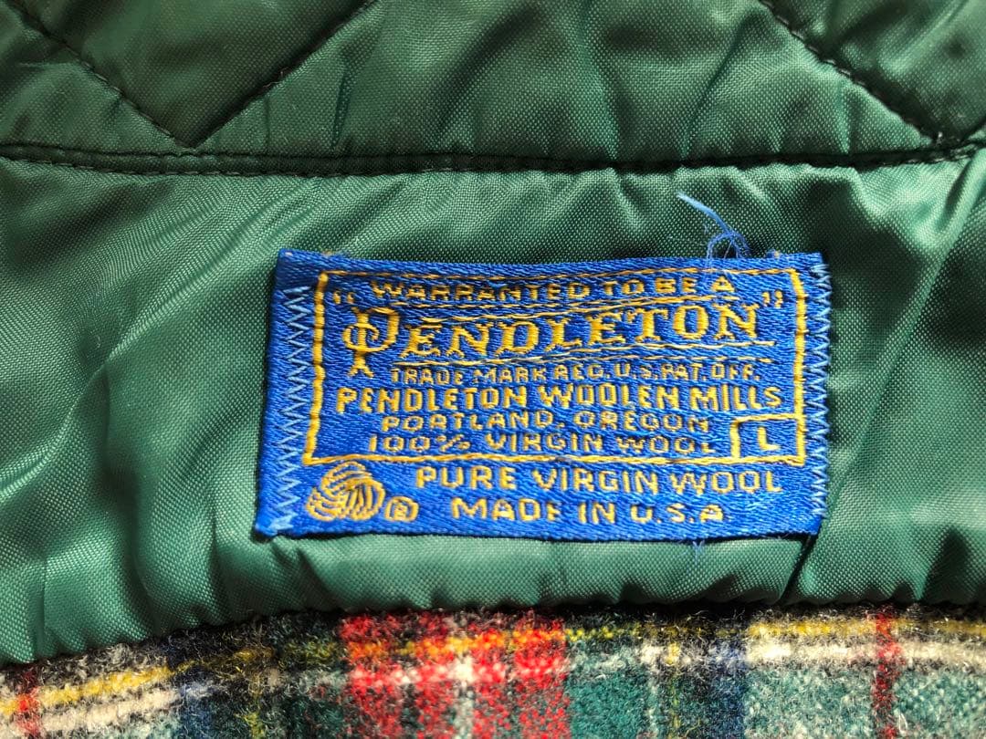 PENDLETON ペンドルトン ウールジャケット Lサイズ USA製