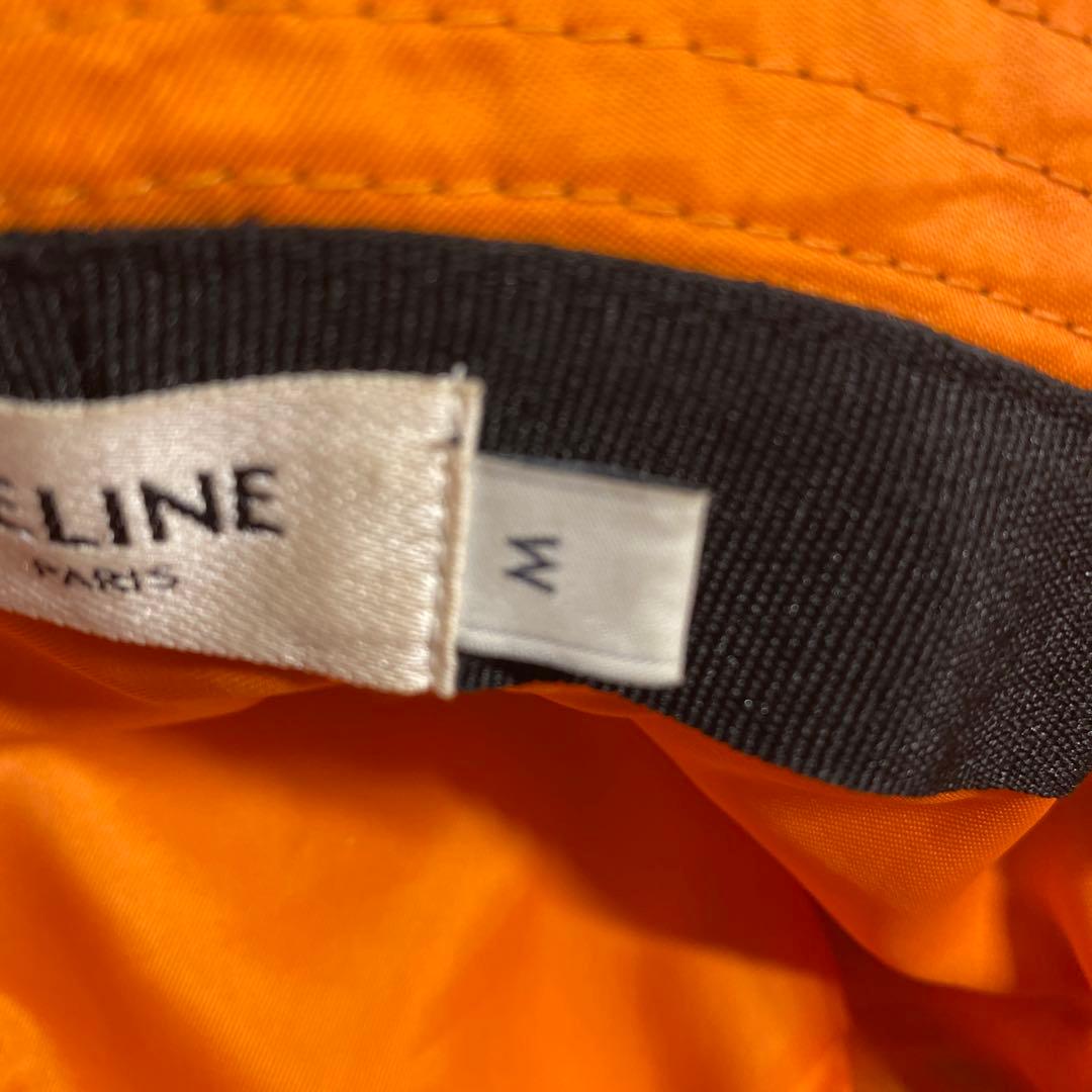 CELINE キルティングハット Mサイズ ブラック