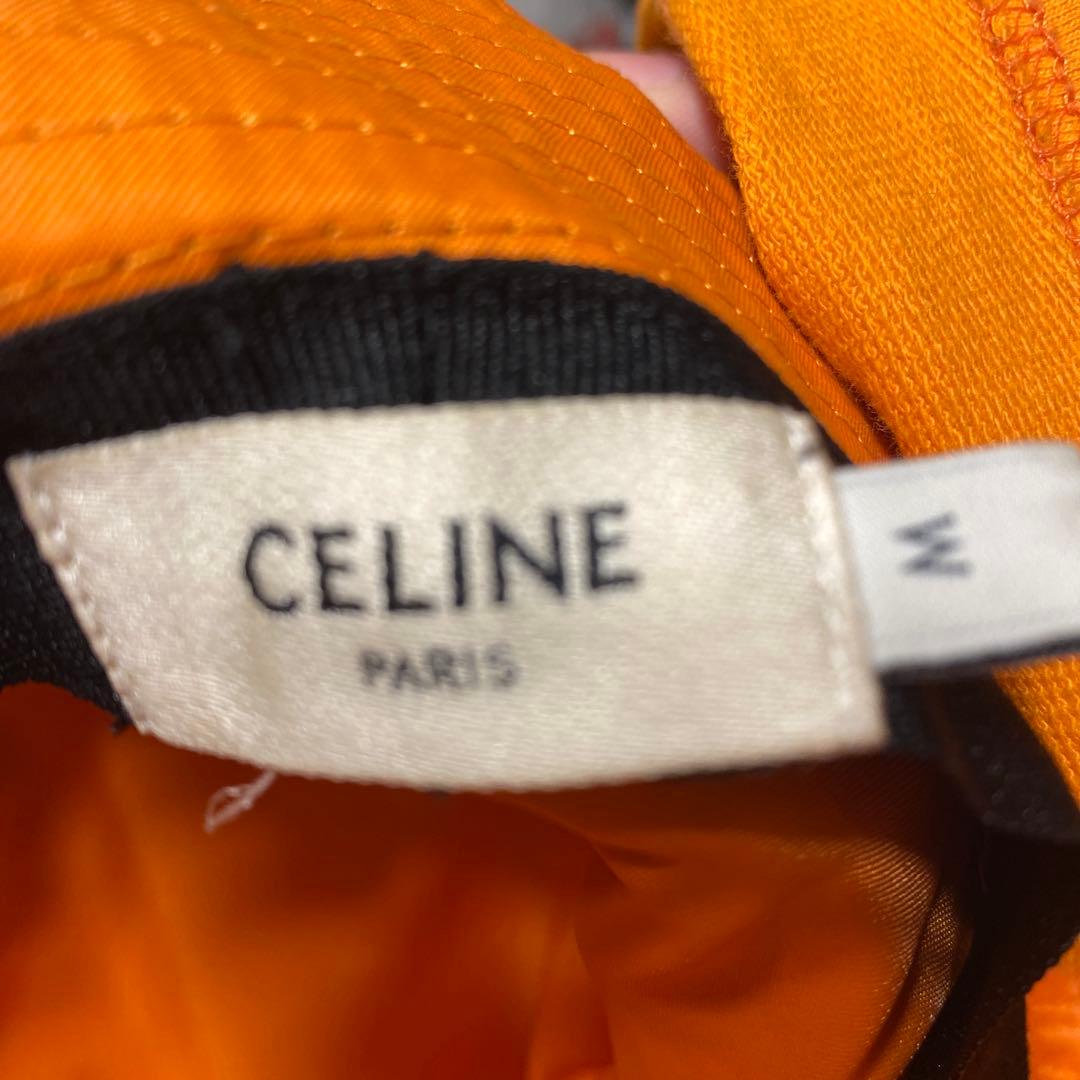 CELINE キルティングハット Mサイズ ブラック