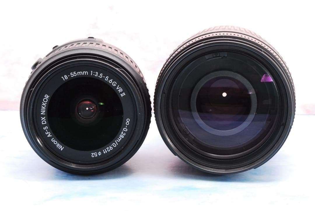 ニコン D7200☆一眼レフカメラ☆バッテリーグリップ付☆超望遠付Wレンズ