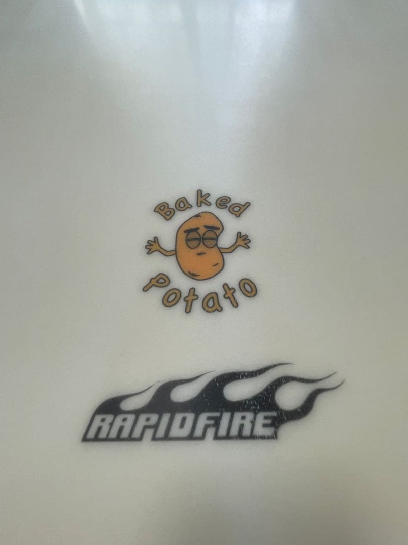 希少　ファイヤーワイヤー　ベイクドポテトバンブーデッキ　ハワイ仕様