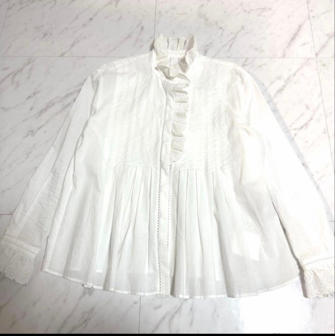 【タグ付き新品】laubeblanc Geometric Lace Blouse