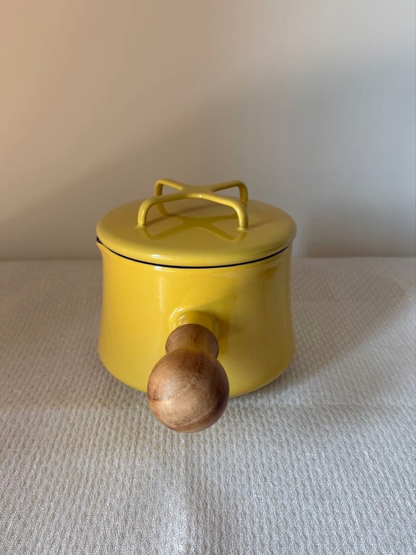 【新品・レア廃番品】DANSK コベンスタイルミルクパン（ソースパン）イエロー