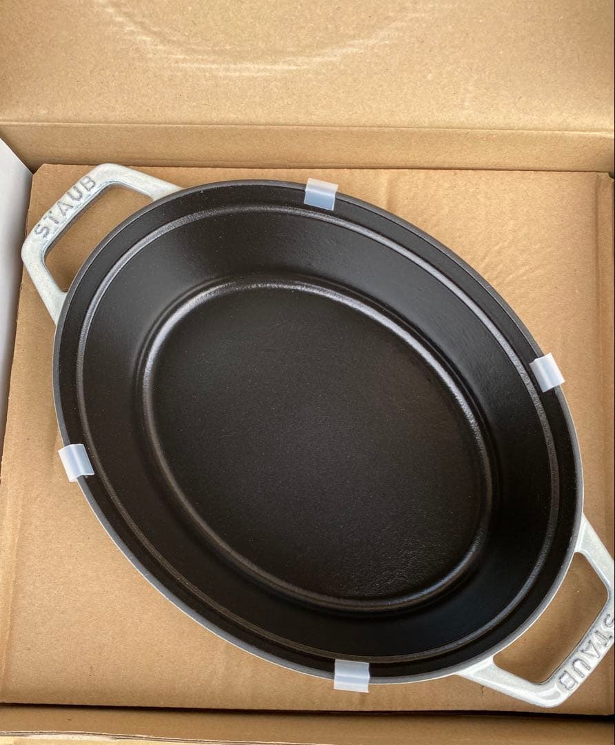 ストウブ オーバル 27cm 【 新品・未使用 】カンパーニュ