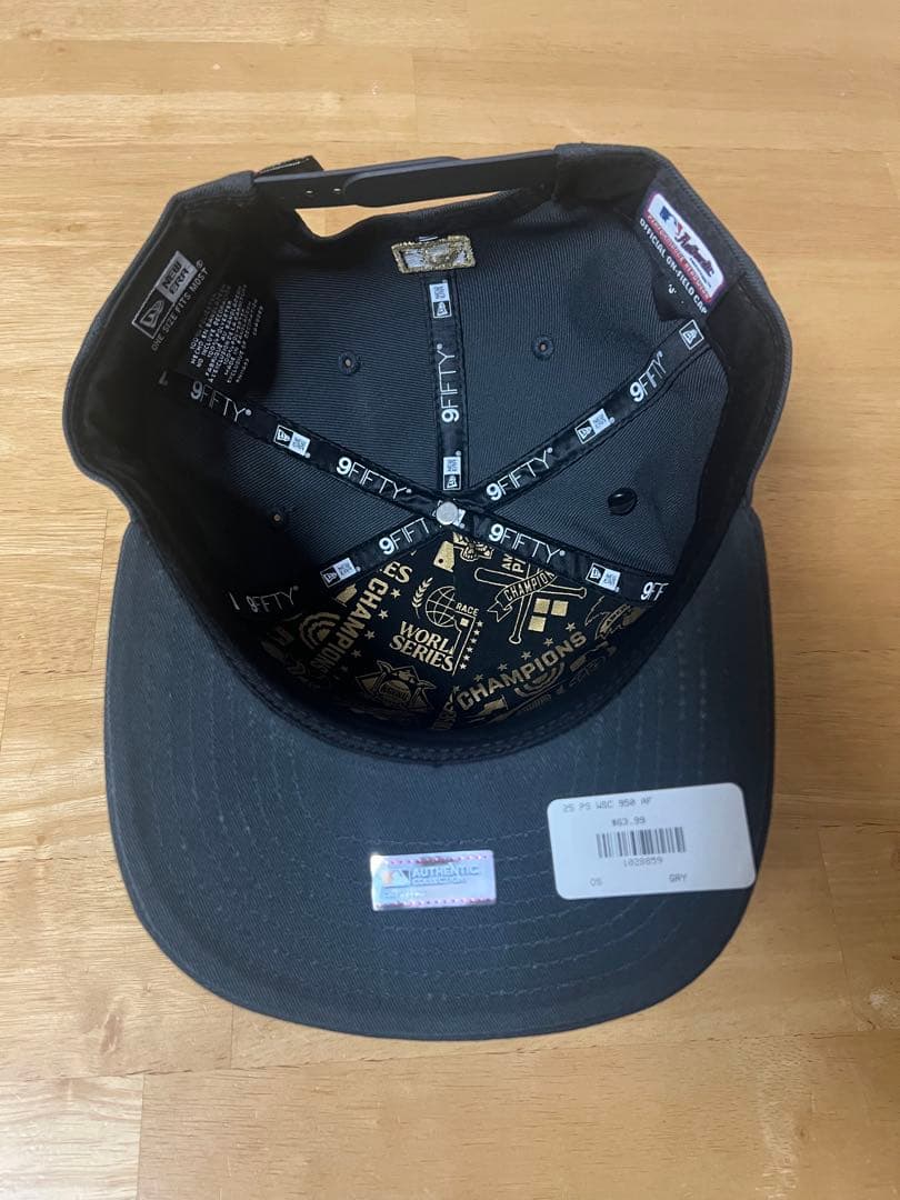 ドジャース 2025 MLBワールドシリーズ 優勝記念キャップ New Era