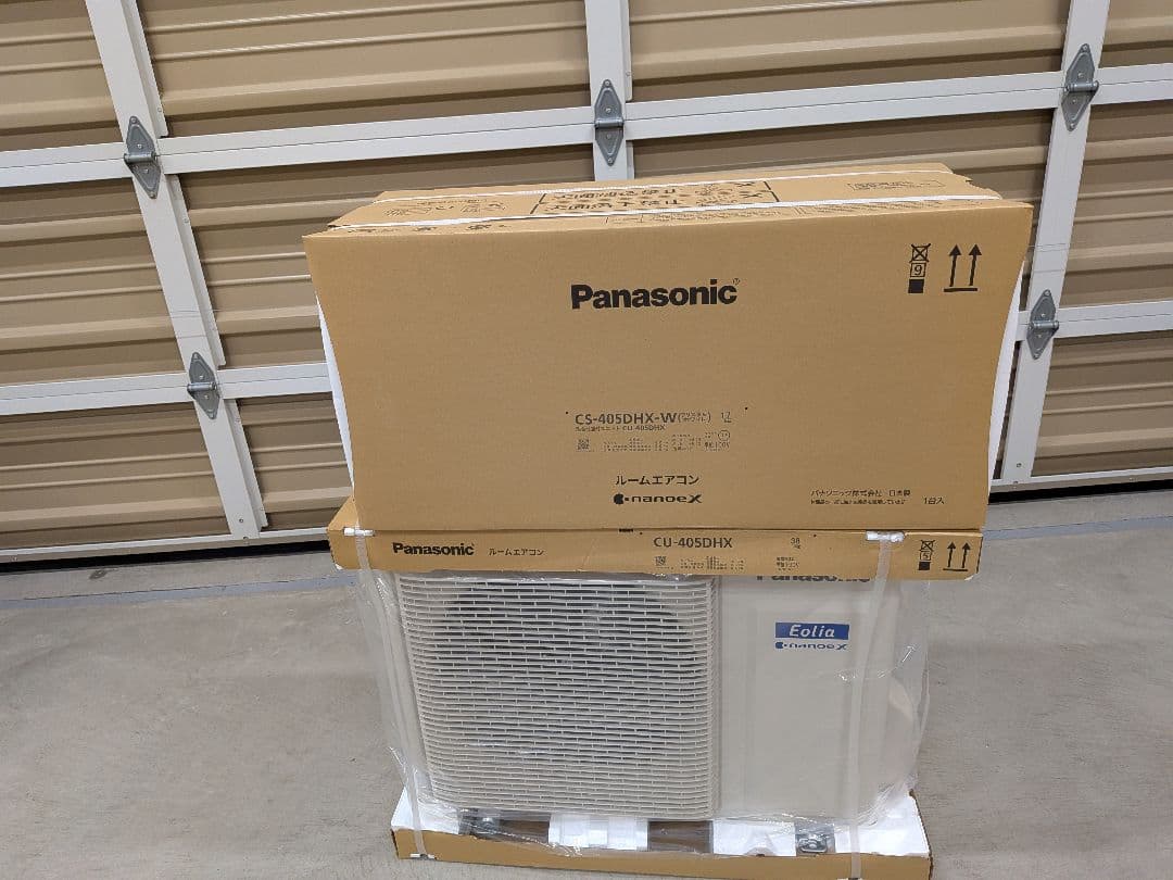 Panasonic エアコン CS-405DHX-W 本体